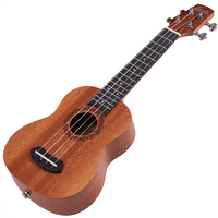 LAILA UFN-2111-S (P1) Sopranowe ukulele z solidnym korpusem, lekka grywalność