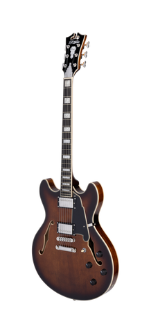 D'Angelico Premier DC Brown Burst - gitara elektryczna