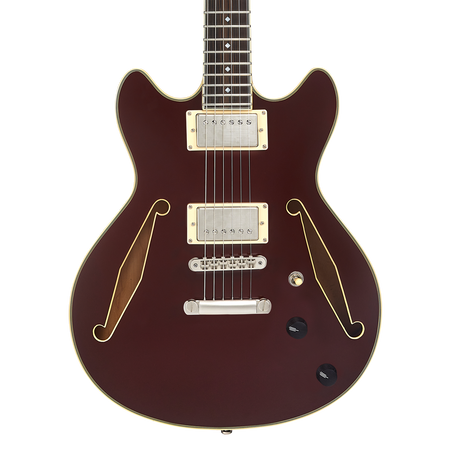 D'Angelico Excel Mini DC Tour Wine gitara elektryczna