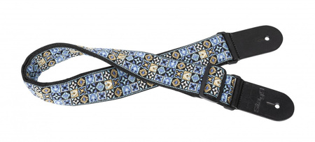 Stagg SWO HOOTMIX BLU - pasek do gitary, nylonowy