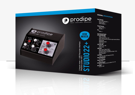 Prodipe Studio 22+ - interfejs audio