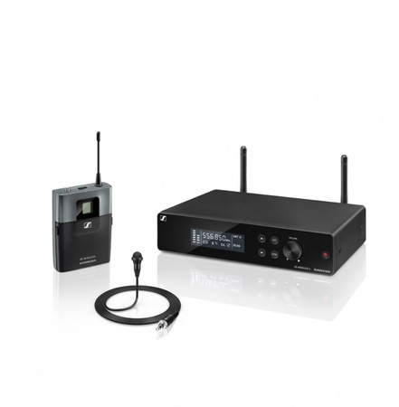Sennheiser XS Wireless 1 Lavalier Mic Set (XSW 1-ME2-B) – bezprzewodowy zestaw krawatowy z mikrofonem ME 2-II (614 – 638 MHz)