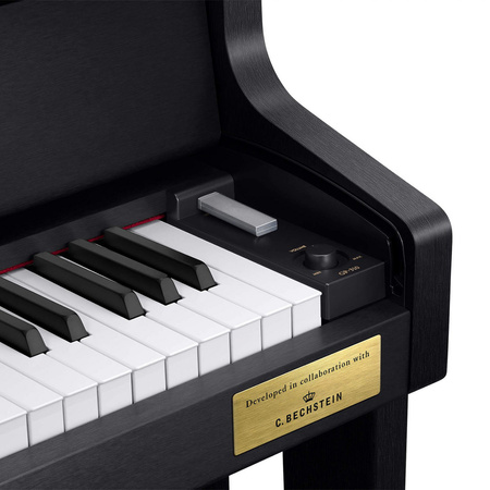 Casio GP-310 BK — pianino cyfrowe hybrydowe Bechstein, 88 klawiszy, czarny mat