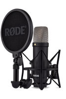 RODE NT1 Signature Black - Mikrofon pojemnościowy czarny