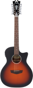 D'angelico Premier Fulton 12 LS Vintage Sunburst - gitara elektroakustyczna 12-strunowa