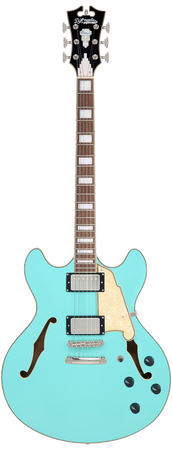 D'Angelico Premier DC Surf Green - gitara elektryczna
