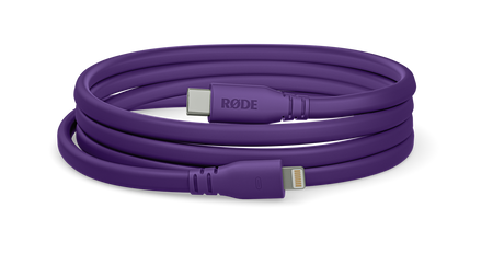 RODE SC19 - Kabel USB-C - Lightning 1.5m fioletowy