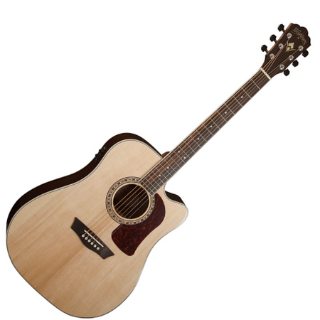 WASHBURN HD20 SCE (N) - elektroakustyczna gitara cutaway, top świerk, naturalny 4/4