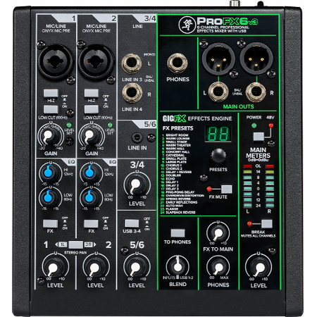 MACKIE PROFX 6 v 3