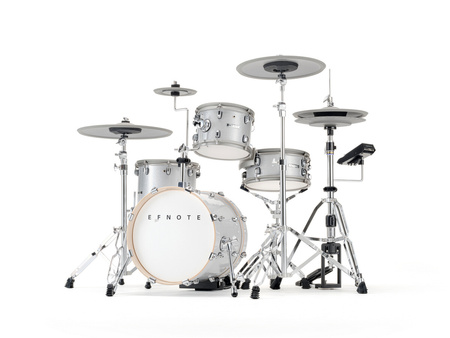 EFNOTE 5 Standard White Sparkle - perkusja elektroniczna