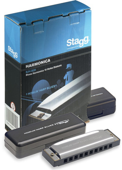 Stagg BJH B 20 B - harmonijka ustna B-dur