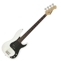 ARIA STB-PB/B WH – Elektryczna gitara basowa 4-strunowa, classic white, model PB