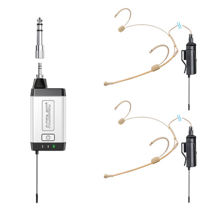 Bezprzewodowy system mikrofonowy Acemic Q2/H1