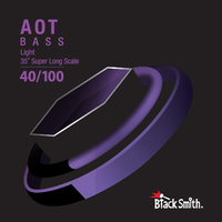 BlackSmith ANW-40100-4-35 - struny do basu 4-strunowego 040-100, menzura do 35 cali, AOT