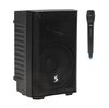 Stagg AS8B - kolumna aktywna 8 cali, Bluetooth TWS, akumulator i mikrofon UHF