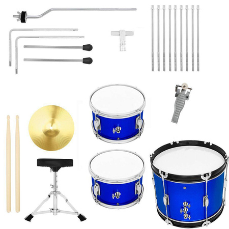 Zestaw perkusyjny dla dzieci Kera Audio ZPD-3-Blue