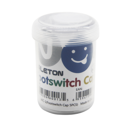 Valeton VFC-1 - aluminiowe nakładki na footswitche, zestaw 5 sztuk