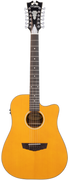 D'angelico Premier Bowery 12 LS Vintage Natural - gitara elektroakustyczna 12-strunowa
