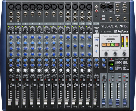 PreSonus StudioLive Mixer AR16c USB