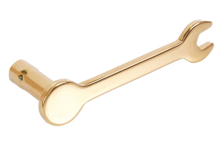 Conga Fiberglass Magarita Blanca, Black Chrome