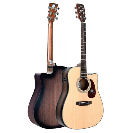 Gitara elektro-akustyczna SAGA SF800CE NA