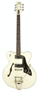 Duesenberg Fullerton CC Hollow Vintage White All Over - gitara elektryczna