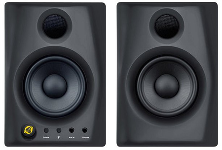 Monkey Banana Gibbon AIR Black - monitory 4" z Bluetooth, czarne, para