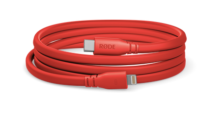 RODE SC19 - Kabel USB-C - Lightning 1.5m czerwony