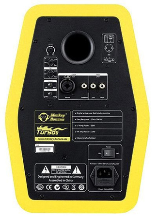 Monkey Banana Turbo 6 Banana - aktywny monitor studyjny 6,5", żółty, 1 sztuka