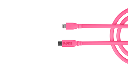 RODE SC19 - Kabel USB-C - Lightning 1.5m różowy