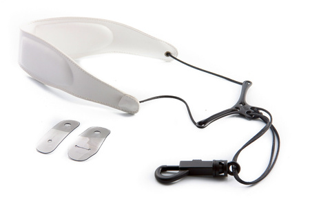 RightOn Straps Sambeat Vegan White - Pasek do Saksofonu, klarnetu