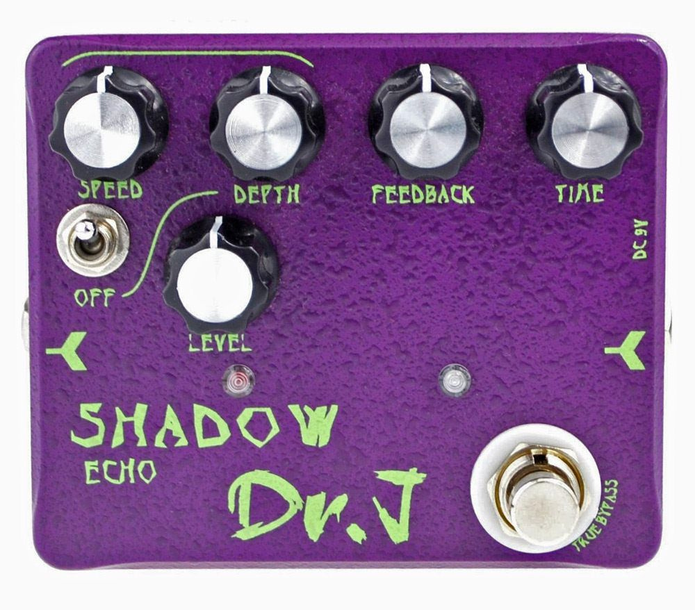 Pokrętła regulacji efektów DR.J D54 Shadow Echo