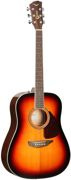 Samick SGW S-300D/3TS - gitara akustyczna dreadnought, trójkolorowy sunburst