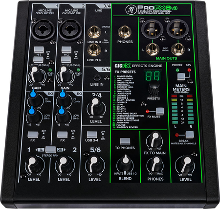 Mackie ProFX6v3 – Mikser analogowy z interfejsem USB