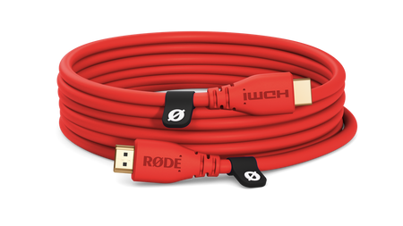 RODE HDMI CABLE 3R - Kabel 3m czerwony