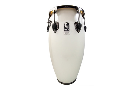 Conga Fiberglass Magarita Blanca, Black Chrome