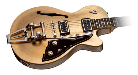 Duesenberg Starplayer TV 25th Anniversary Gold Leaf - gitara elektryczna, edycja limitowana