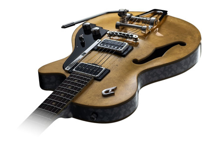 Duesenberg Starplayer TV 25th Anniversary Gold Leaf - gitara elektryczna, edycja limitowana