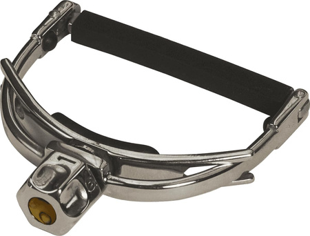 Shubb F1 FineTune - kapodaster do gitary akustycznej i elektrycznej, polerowana stal nierdzewna