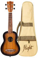 UKULELE SOPRANOWE - FLIGHT NUS380 AMBER