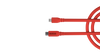 RODE SC19 - Kabel USB-C - Lightning 1.5m czerwony