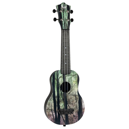 Ukulele sopranowe Flight UTS40 Deep Forest – wzór leśny, rozmiar sopran