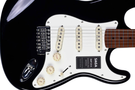 Gitara elektryczna SAGA SMF1314 BK (SSS)
