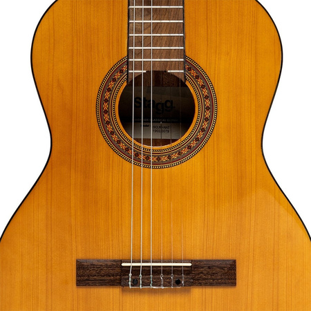 Stagg SCL60-NAT - gitara klasyczna 4/4, świerkowa płyta wierzchnia, naturalny połysk