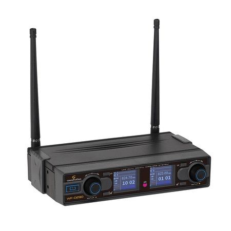 Soundsation WF-D290HP MKII-A2 - cyfrowy system UHF 606-613,5 MHz, mikrofon ręczny i nagłowny