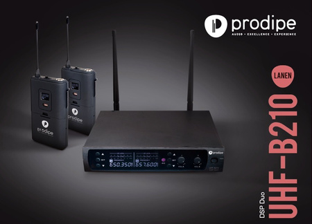 Prodipe B210DUO DSP UHF - system bezprzewodowy