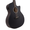 D'angelico Premier Fulton 12 LS Matte Black - gitara elektroakustyczna 12-strunowa