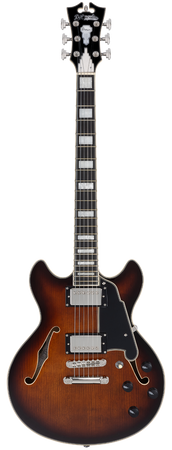 D'Angelico Premier Mini DC Brown Burst gitara elektryczna