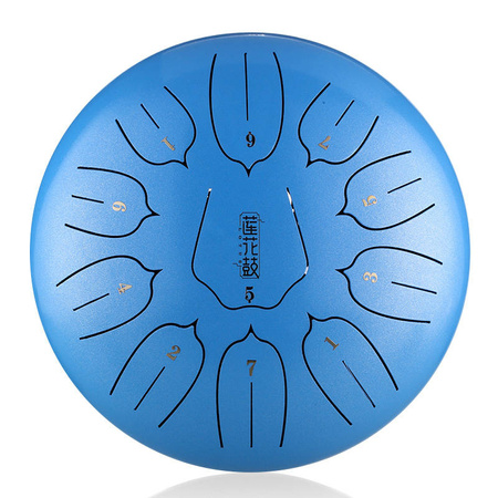 Lotus tongue drum 10" 11 ton Hluru-Huashu THL11-10-SkyBlue