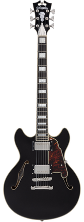 D'Angelico Premier Mini DC Black Flake - gitara elektryczna